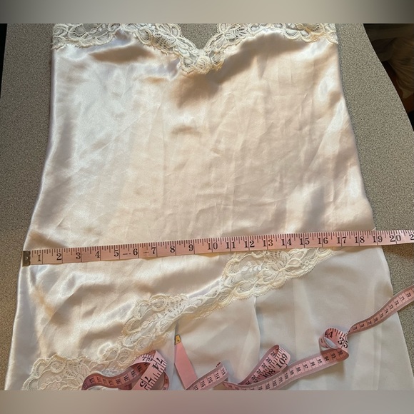 Vintage Unmentionables White Negligee Gown Size 10 - Picture 14 of 16